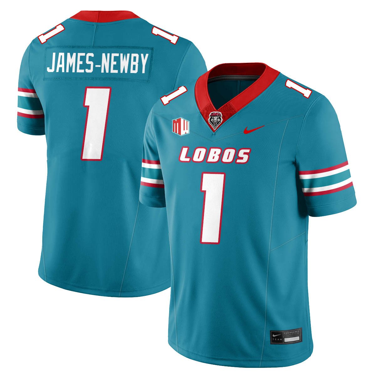 UNM Lobo Football 2025 Jersey - All Stitched