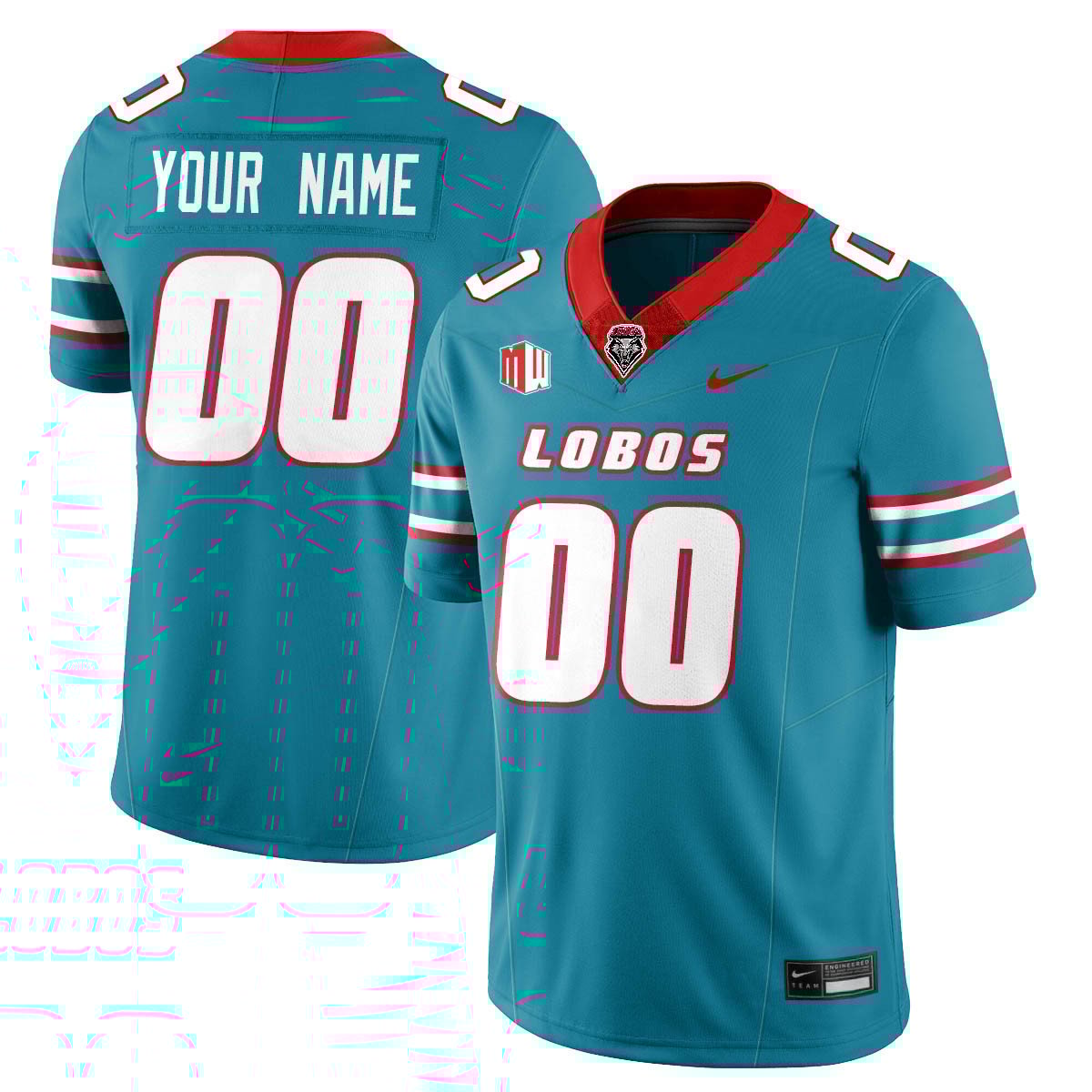UNM Lobo Football 2025 Jersey - All Stitched