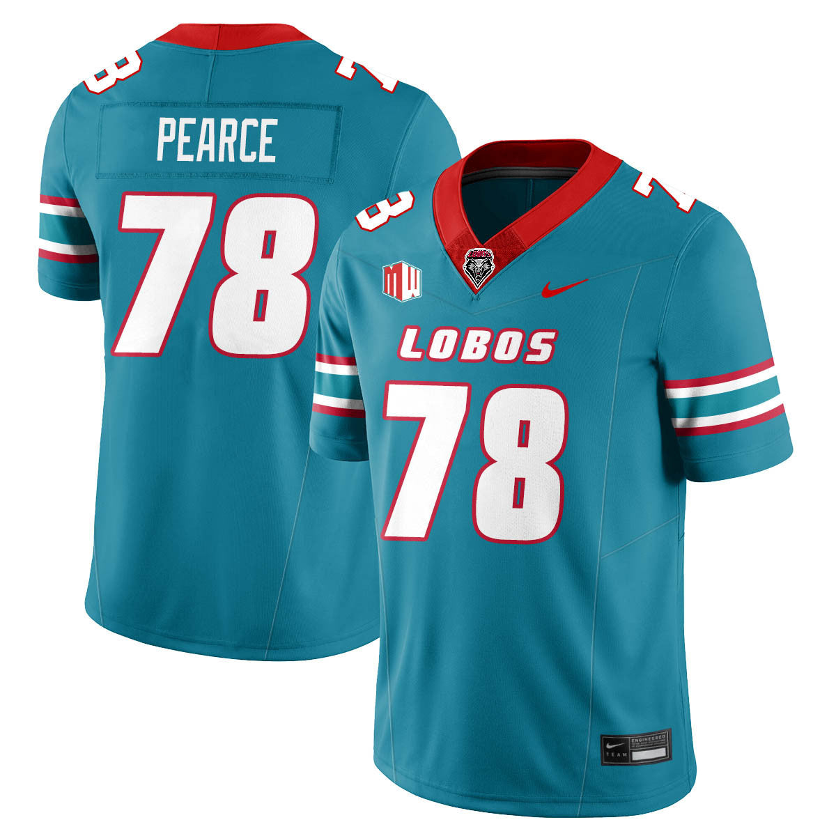 UNM Lobo Football 2025 Jersey - All Stitched