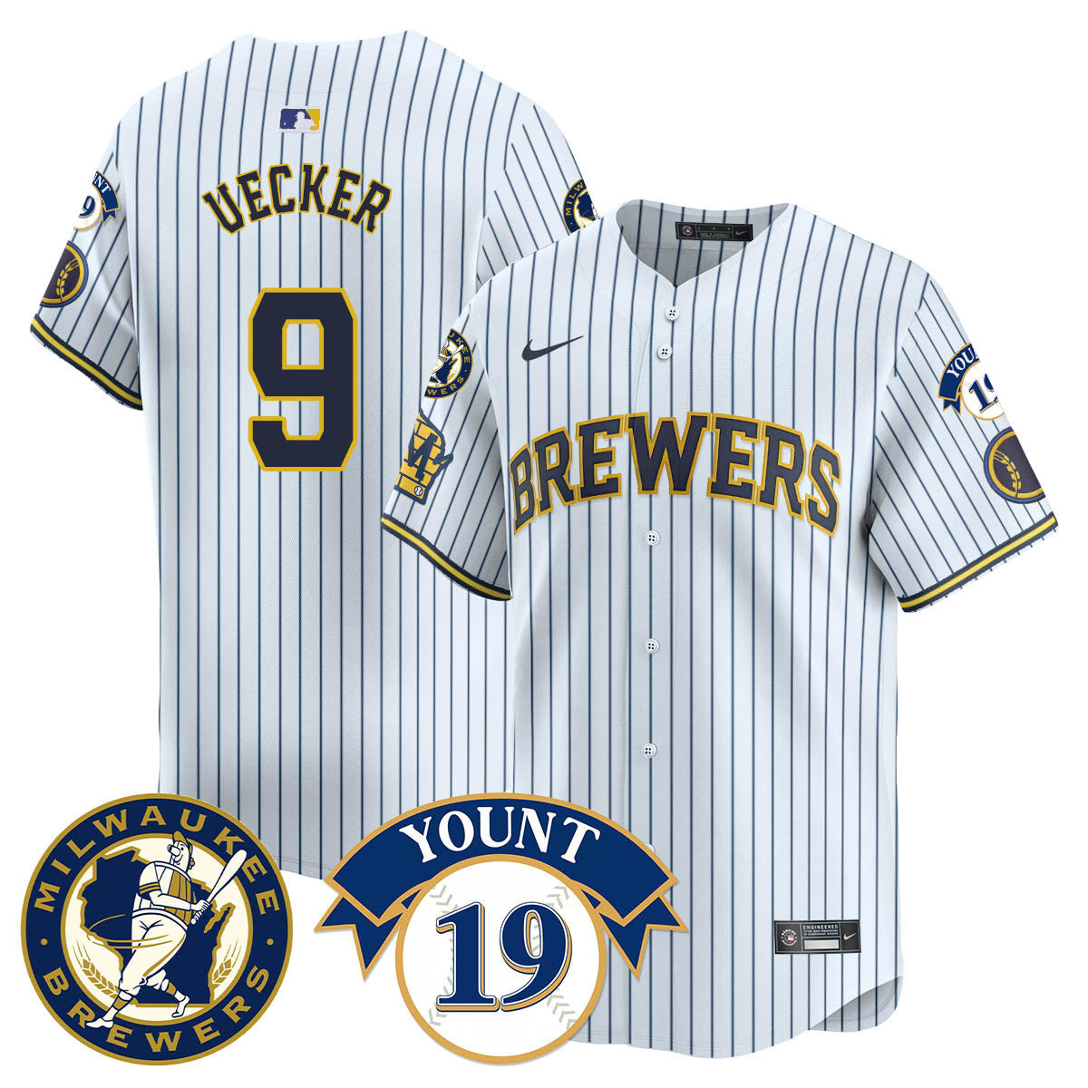 Milwaukee Brewers 2025 Limited Jersey - Robin Yount Patch - All Stitched