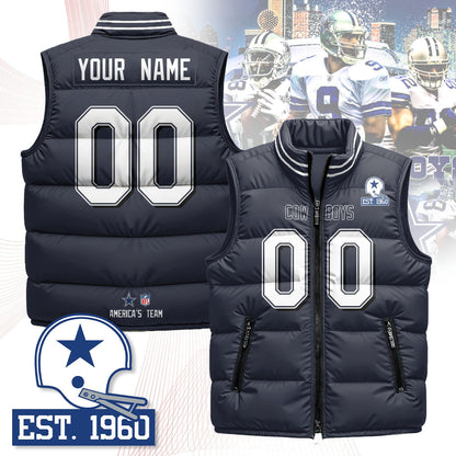 Dallas Cowboys Unisex Puffer VestPlayer