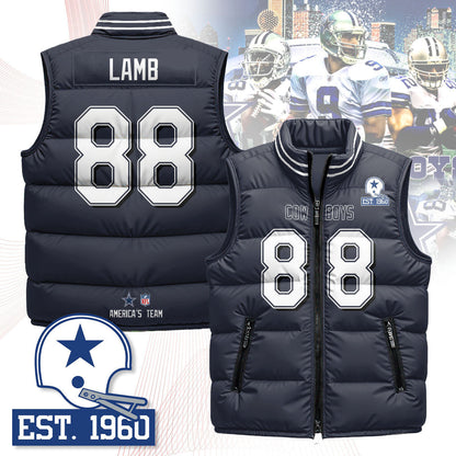 Dallas Cowboys Unisex Puffer VestPlayer