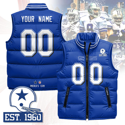 Dallas Cowboys Unisex Puffer VestPlayer