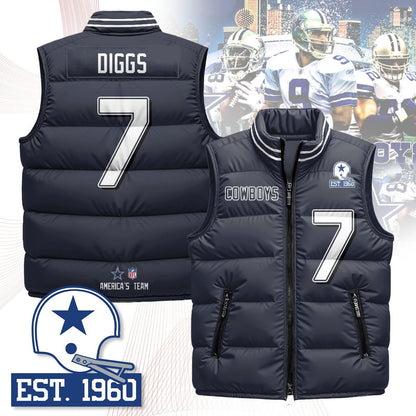 Dallas Cowboys Unisex Puffer Vest