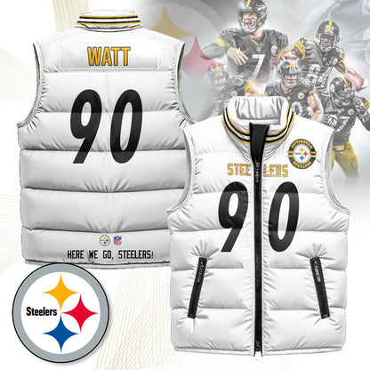 Pittsburgh Steelers Unisex Puffer Vest