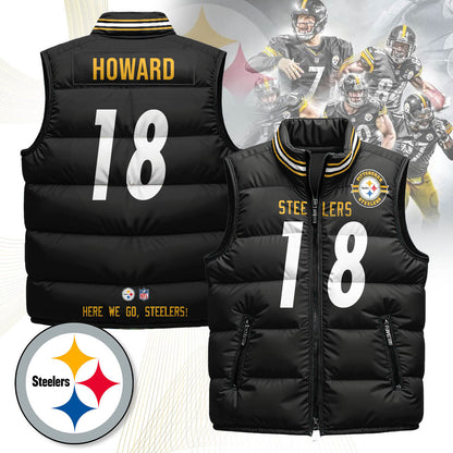 Pittsburgh Steelers Unisex Puffer Vest