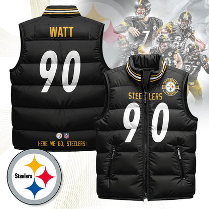 Pittsburgh Steelers Unisex Puffer Vest