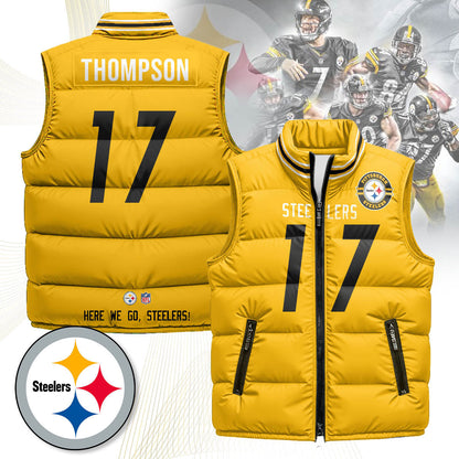 Pittsburgh Steelers Unisex Puffer Vest