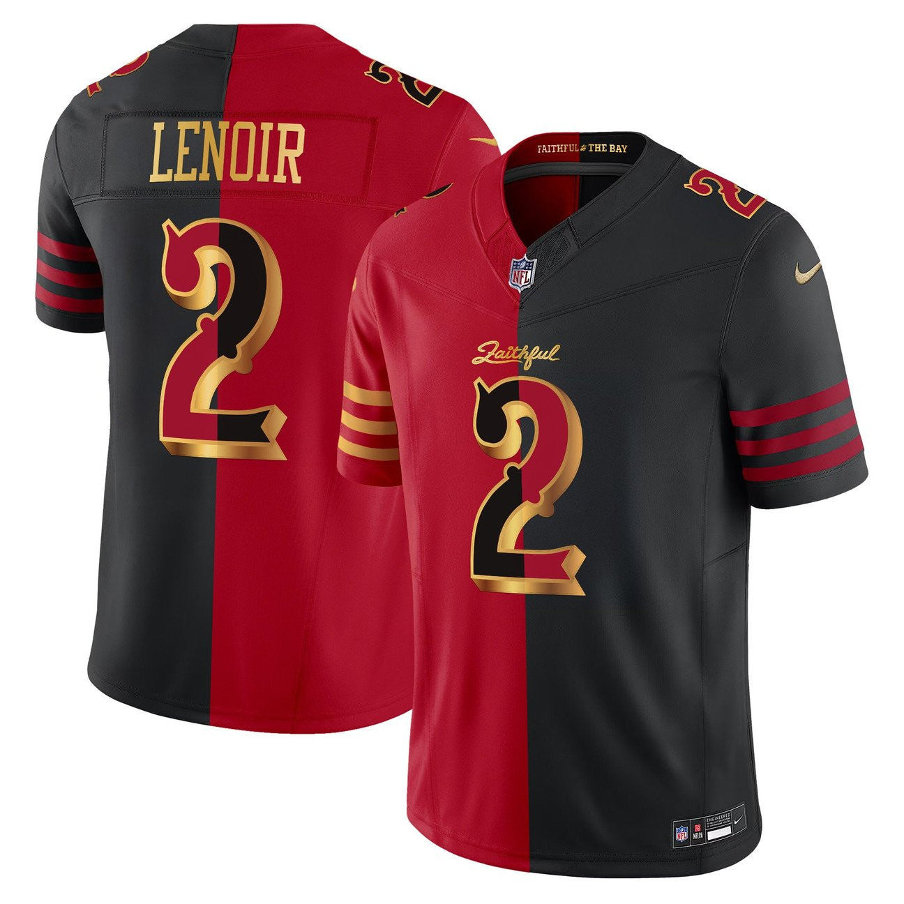 Men's San Francisco 49ers 2025 “Rivalries” Vapor Limited Jersey V2 - All Stitched