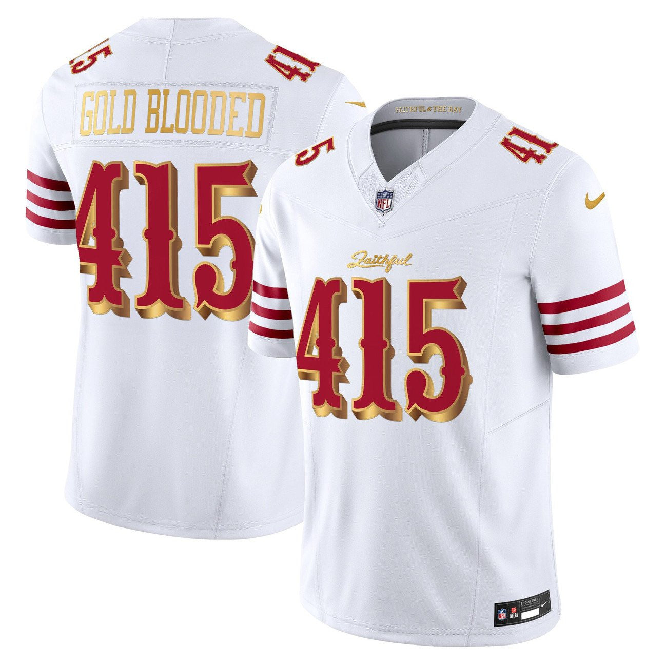 Men's San Francisco 49ers 2025 “Rivalries” Vapor Limited Jersey V2 - All Stitched