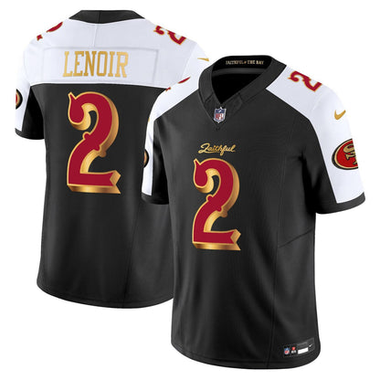 Men's San Francisco 49ers 2025 “Rivalries” Vapor Limited Jersey V2 - All Stitched