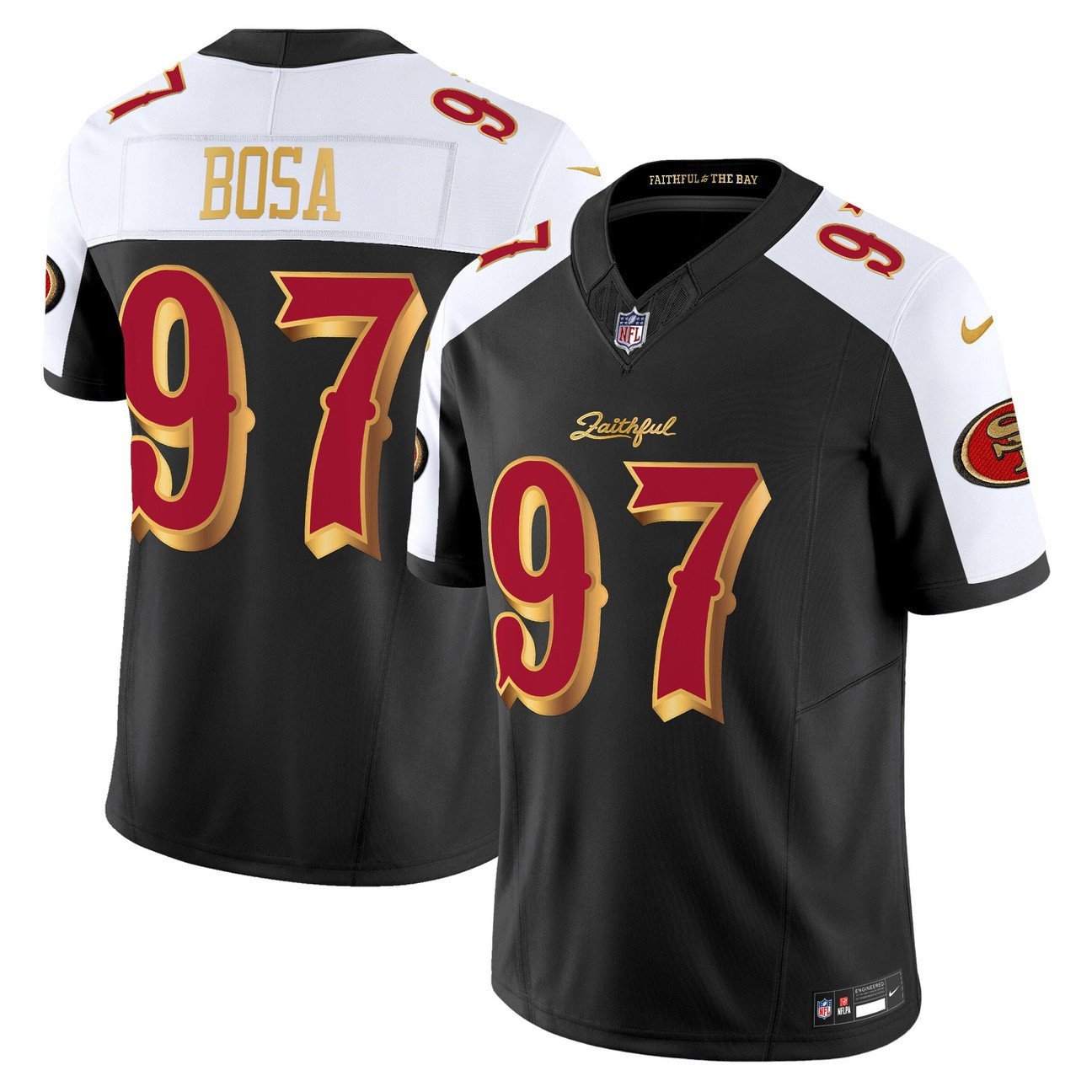 Men's San Francisco 49ers 2025 “Rivalries” Vapor Limited Jersey V2 - All Stitched