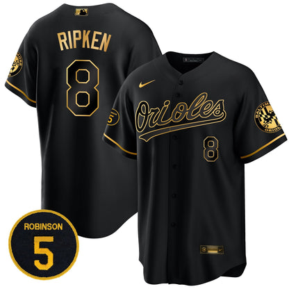 Baltimore Orioles Robinson Patch Cool Base Jersey – All Stitched