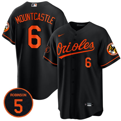 Baltimore Orioles Robinson Patch Cool Base Jersey – All Stitched