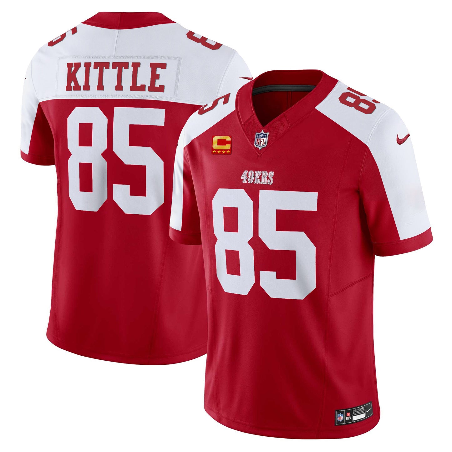 Men's 49ers Vapor Limited Jersey - All Stitched