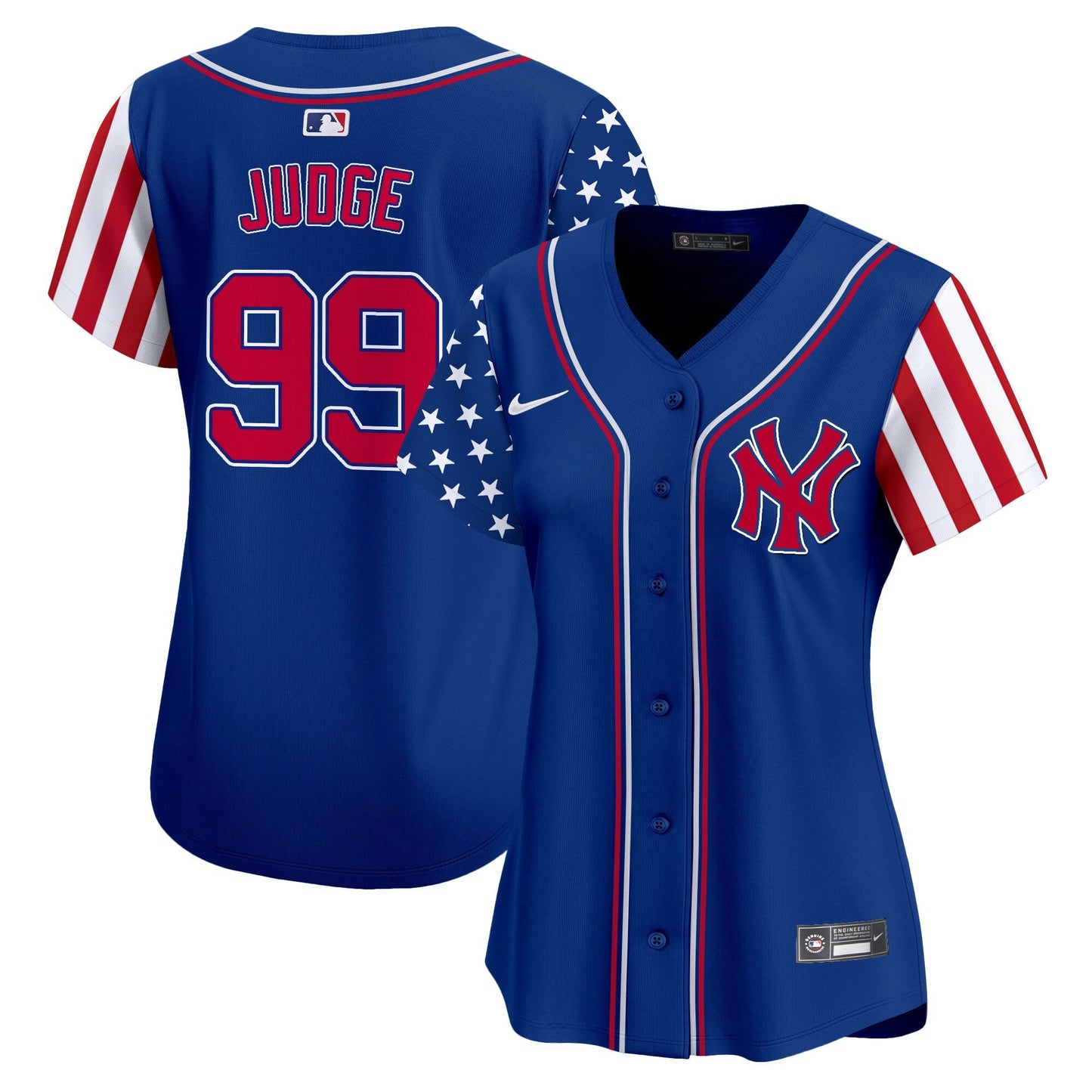 Women's New York Yankees 2024 Independence Day Vapor Premier Limited Jersey - All Stitched