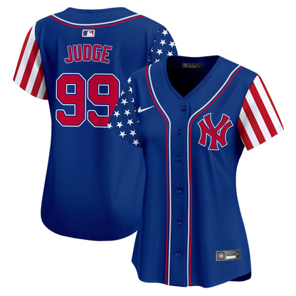Women's New York Yankees 2024 Independence Day Vapor Premier Limited Jersey - All Stitched