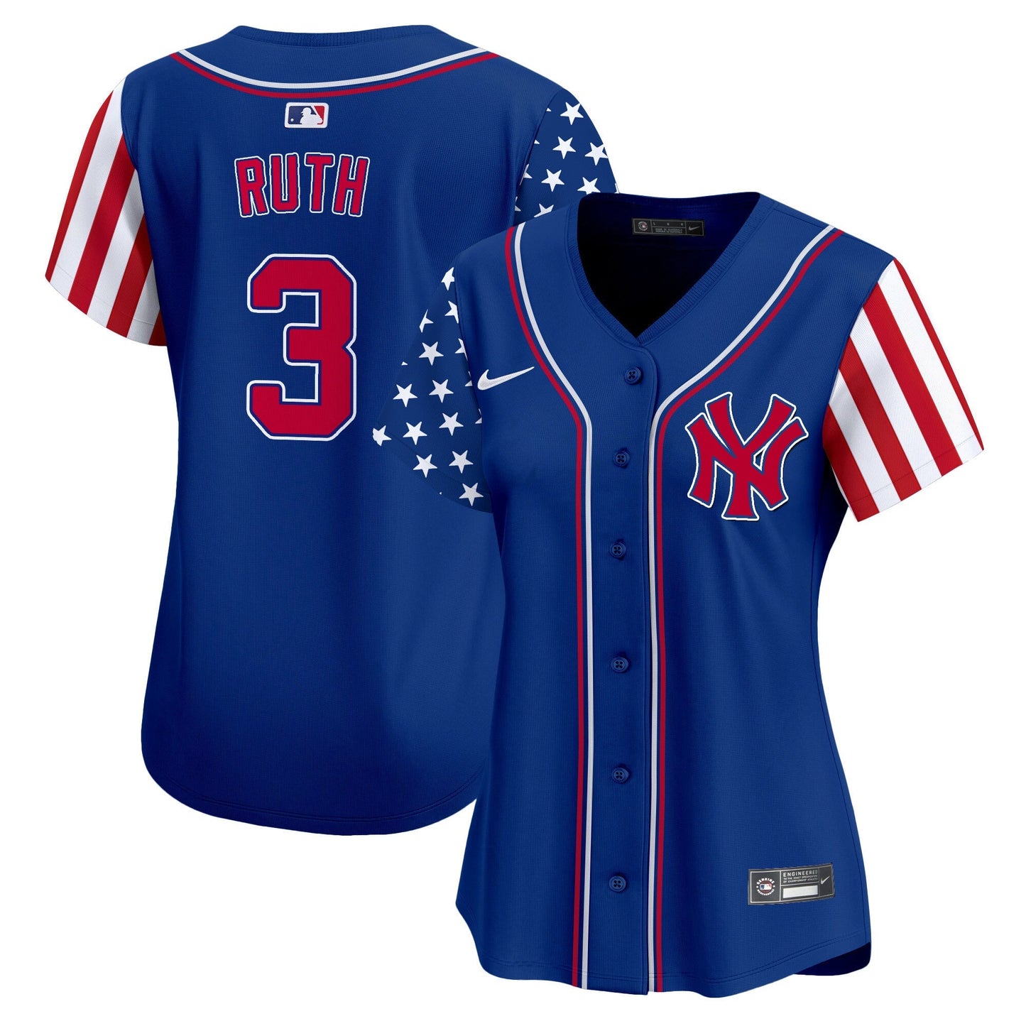 Women's New York Yankees 2024 Independence Day Vapor Premier Limited Jersey - All Stitched