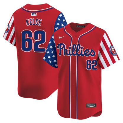 Men's Phillies 2025 Independence Day Vapor Premier Limited Jersey - All Stitched