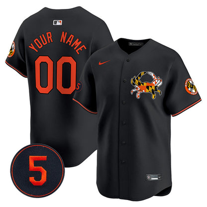 Orioles Robinson Patch Vapor Premier Limited Custom Jersey V3 - All Stitched