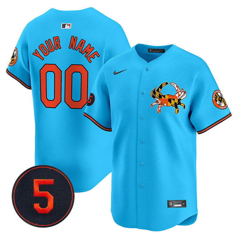 Orioles Robinson Patch Vapor Premier Limited Custom Jersey V3 - All Stitched