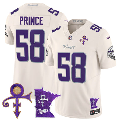 Minnesota Vikings 2024 Prince Vapor Limited Jersey V2 - All Stitched
