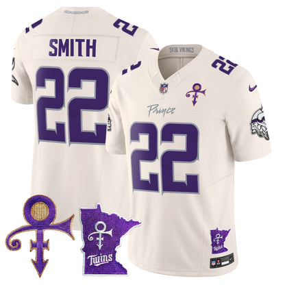 Minnesota Vikings 2024 Prince Vapor Limited Jersey V2 - All Stitched