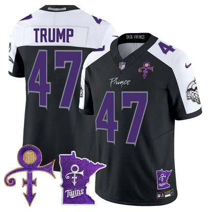 Minnesota Vikings 2024 Prince Vapor Limited Jersey V2 - All Stitched