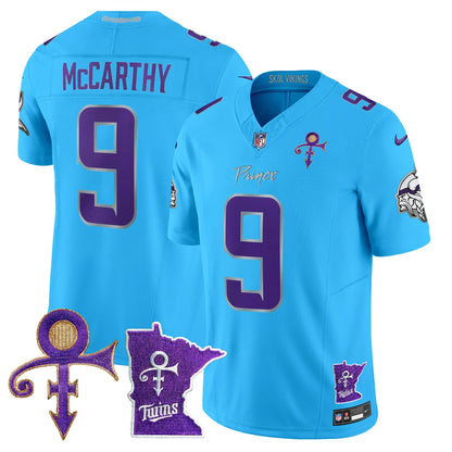Minnesota Vikings 2024 Prince Vapor Limited Jersey V2 - All Stitched