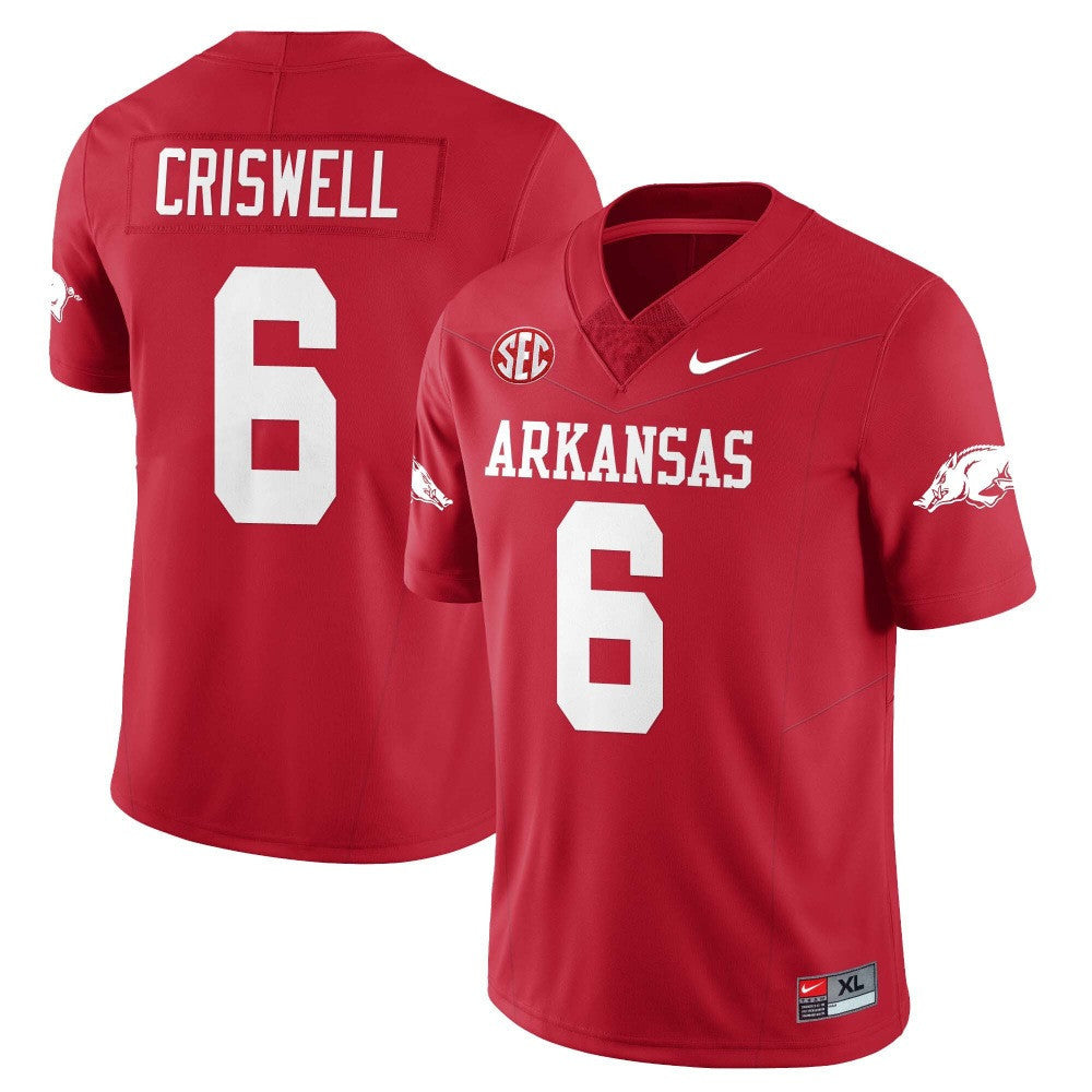 Arkansas Razorback Football 2023 Jersey - All Stitched