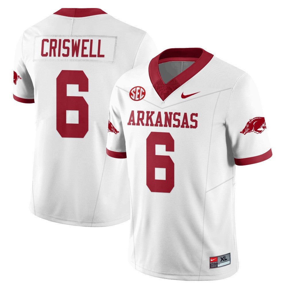 Arkansas Razorback Football 2023 Jersey - All Stitched