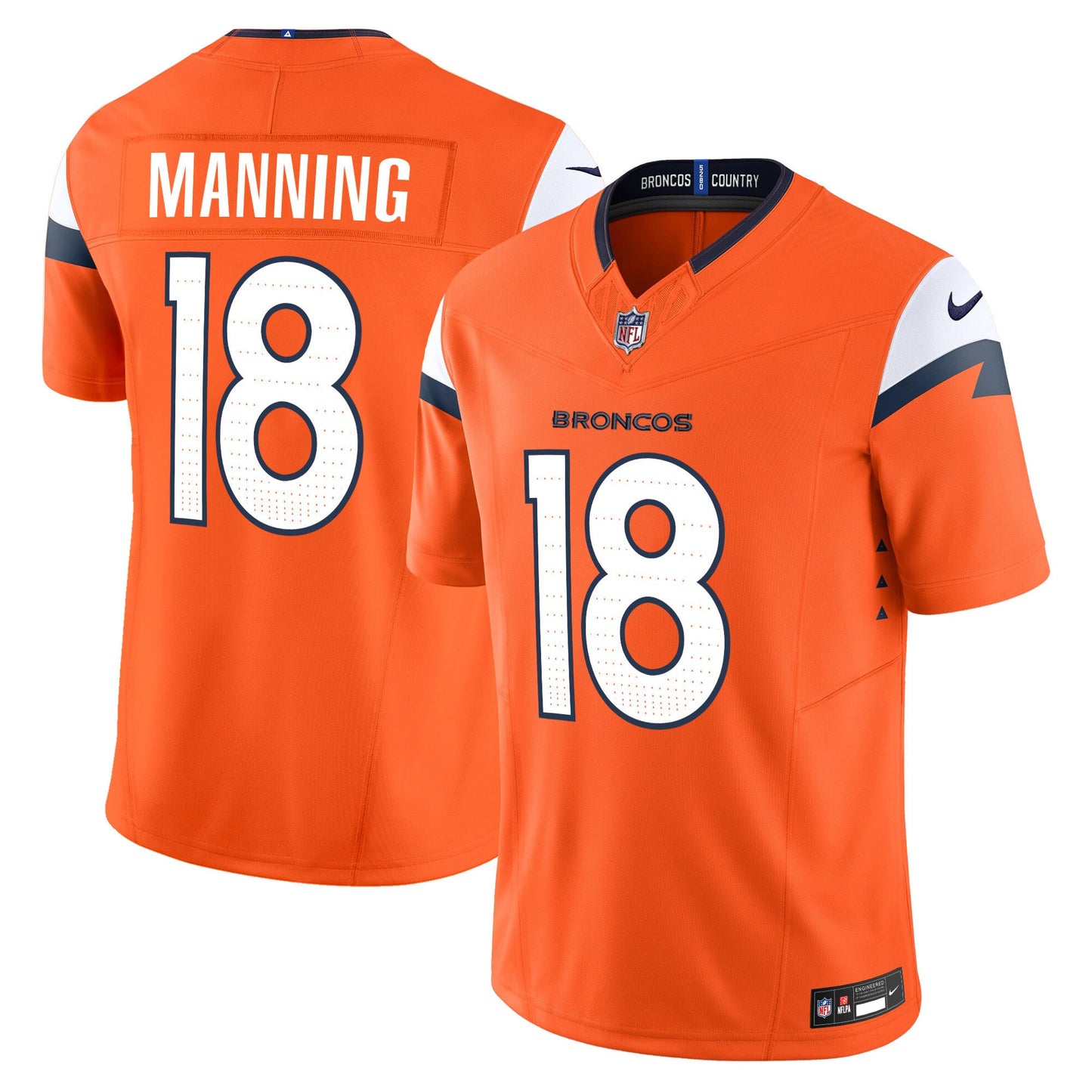Broncos 2024 Vapor Limited L21 Jersey - All Stitched