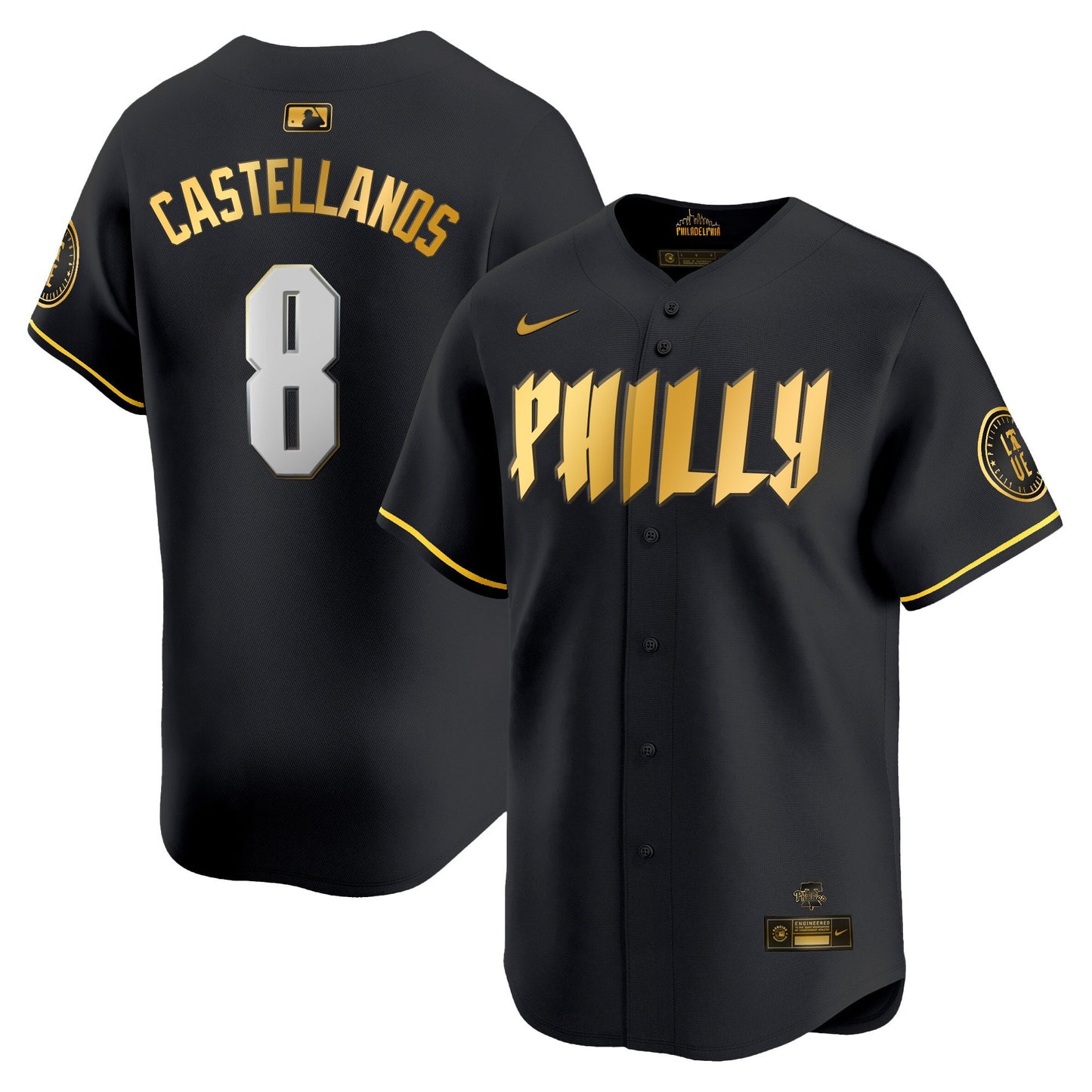 Phillies 2024 City Connect Vapor Premier Limited Jersey TLA - All Stitched