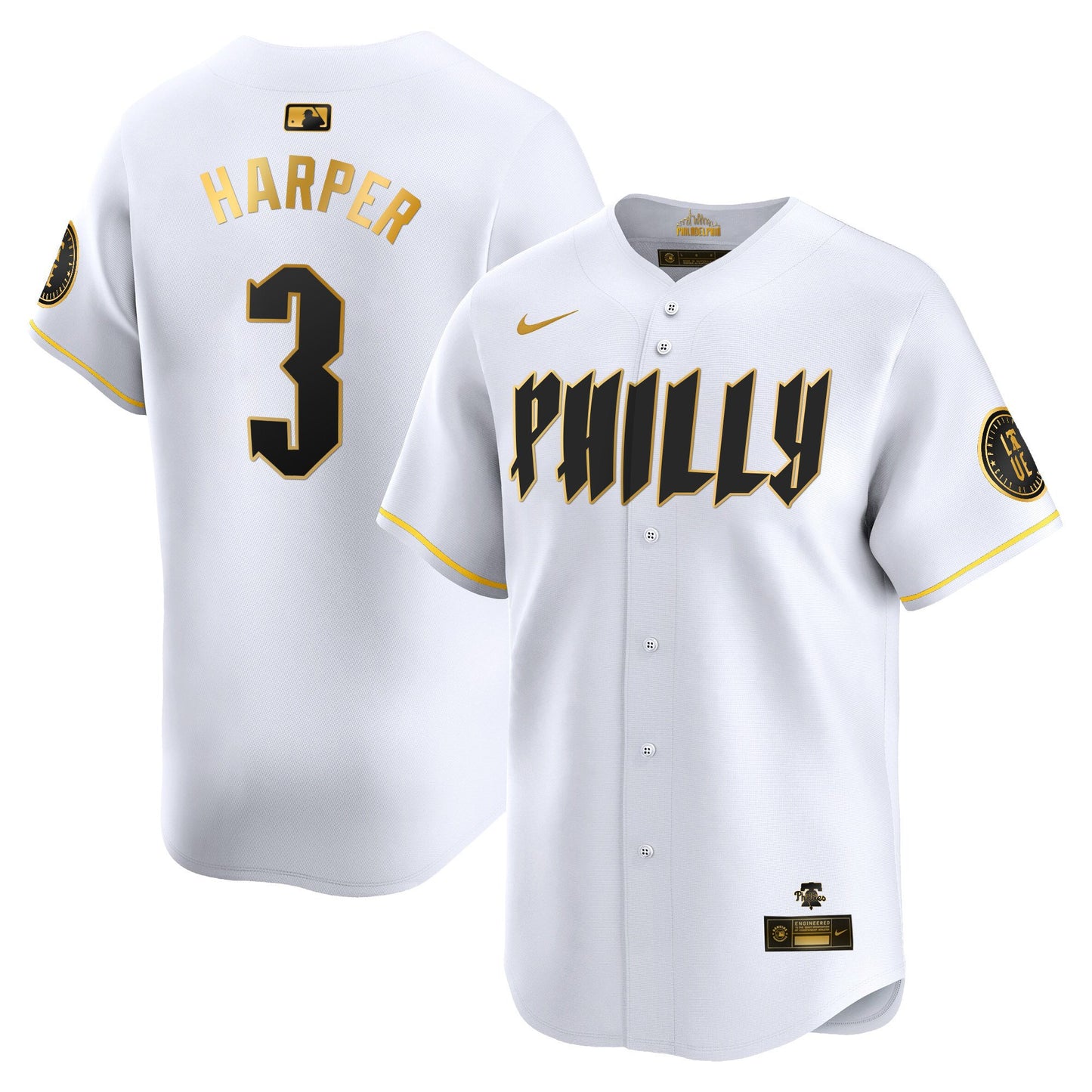 Phillies 2024 City Connect Vapor Premier Limited Jersey TLA - All Stitched