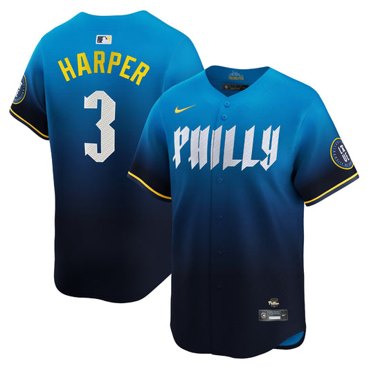 Phillies 2024 City Connect Vapor Premier Limited Jersey TLA - All Stitched