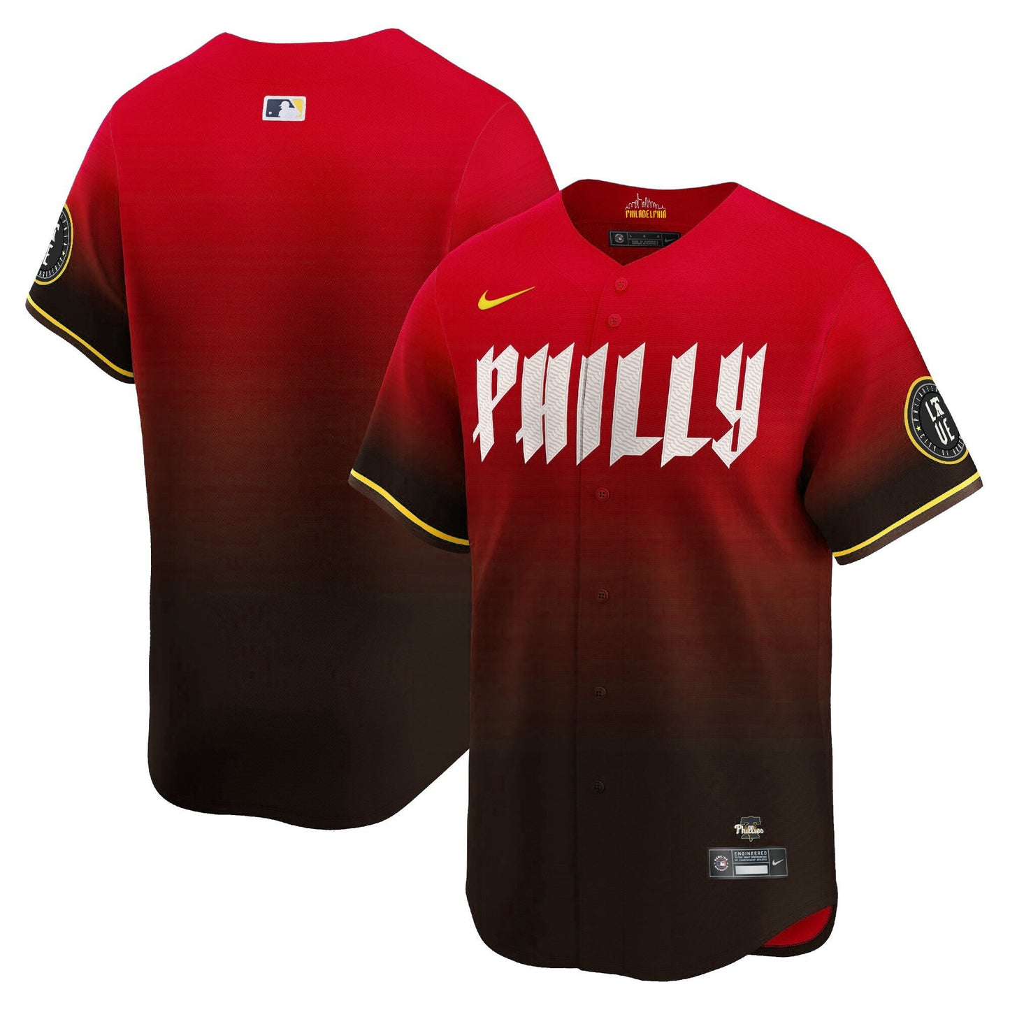 Phillies 2024 City Connect Vapor Premier Limited Jersey TLA - All Stitched