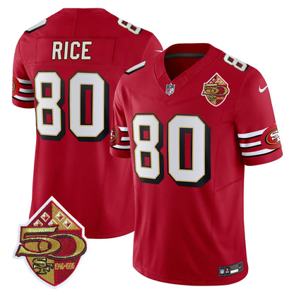 Men's 49ers 1996 Throwback Vapor Limited Jersey - All Stitched