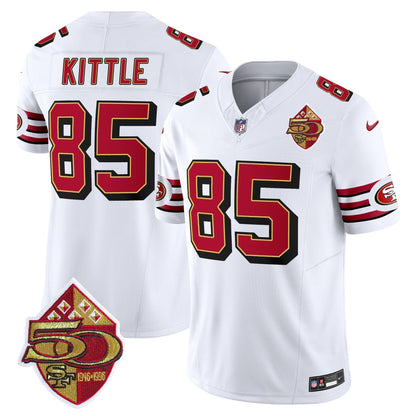 Men's 49ers 1996 Throwback Vapor Limited Jersey - All Stitched