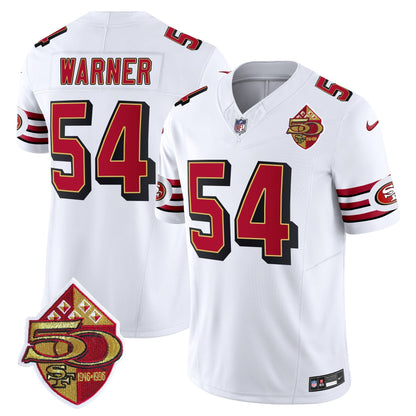 Men's 49ers 1996 Throwback Vapor Limited Jersey - All Stitched