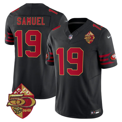Men's 49ers 1996 Throwback Vapor Limited Jersey - All Stitched