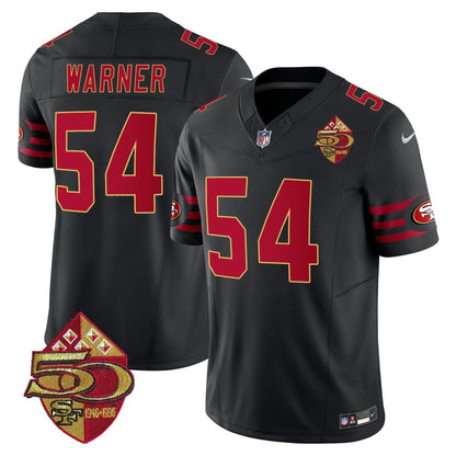 Men's 49ers 1996 Throwback Vapor Limited Jersey - All Stitched