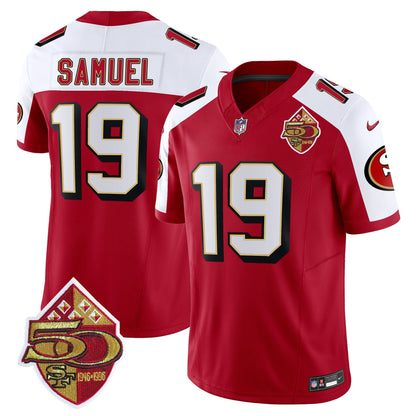 Men's 49ers 1996 Throwback Vapor Limited Jersey - All Stitched