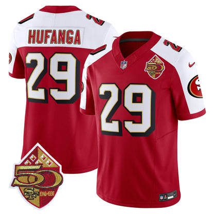 Men's 49ers 1996 Throwback Vapor Limited Jersey - All Stitched