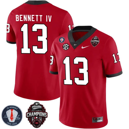 Georgia Bulldogs Limited Jersey - Back To Back National Champions