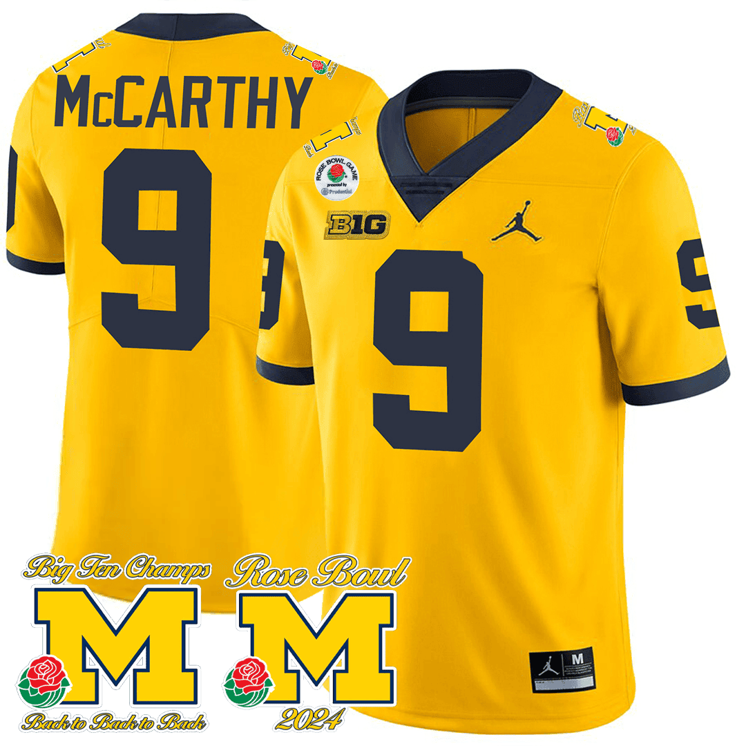 Michigan Rose Bowl Game Jersey - All Stitched