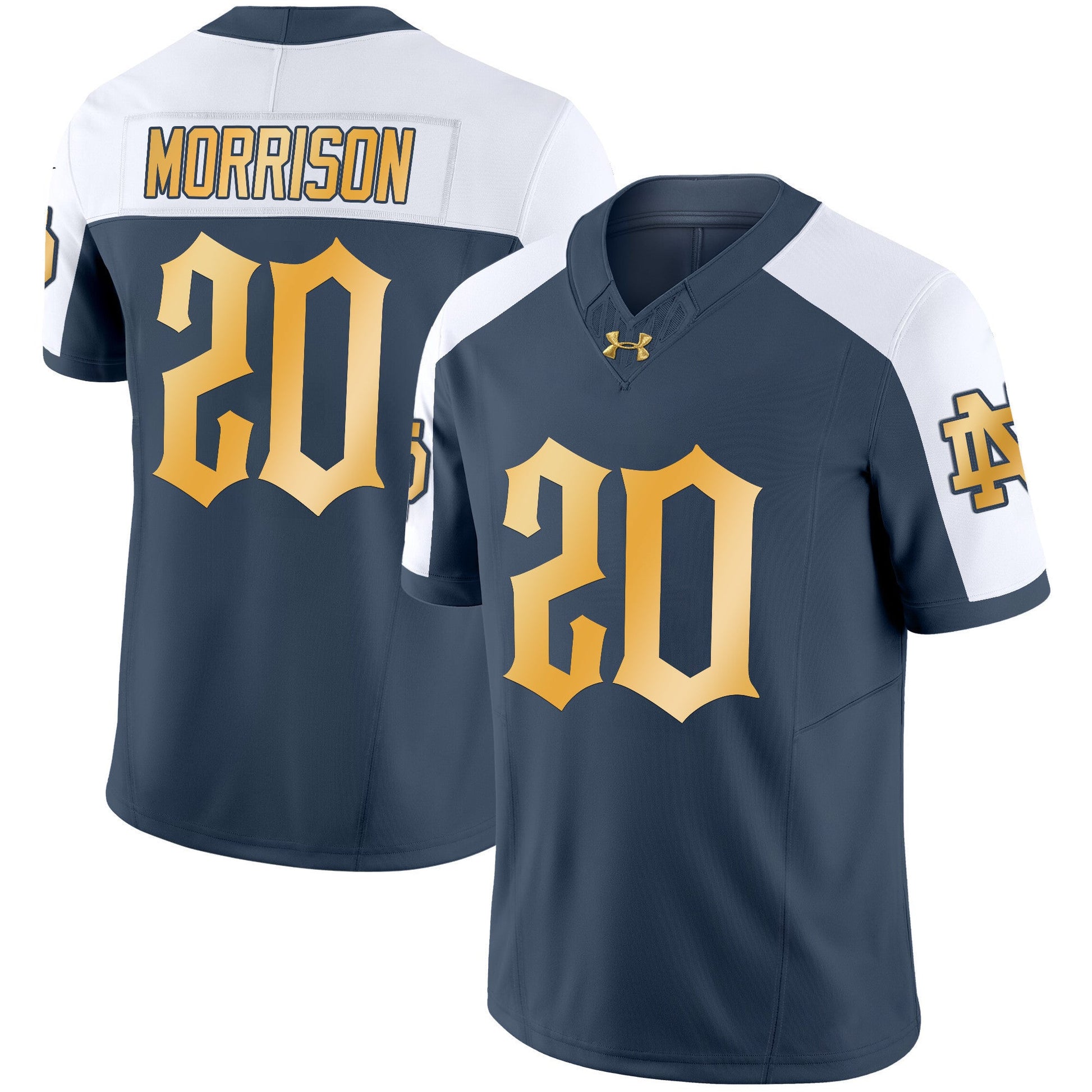 Men's Notre Dame Fighting Irish 2024 Vapor Limited Jersey - All Stitched
