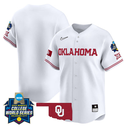 Oklahoma Women's College World Series Champions Vapor Premier Limited Jersey - All Stitched