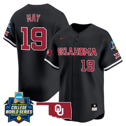 Oklahoma Women's College World Series Champions Vapor Premier Limited Jersey - All Stitched