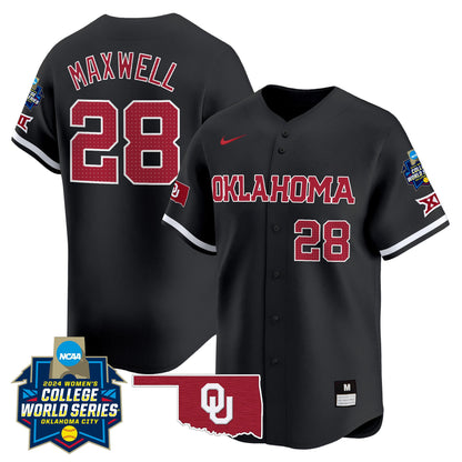 Oklahoma Women's College World Series Champions Vapor Premier Limited Jersey - All Stitched