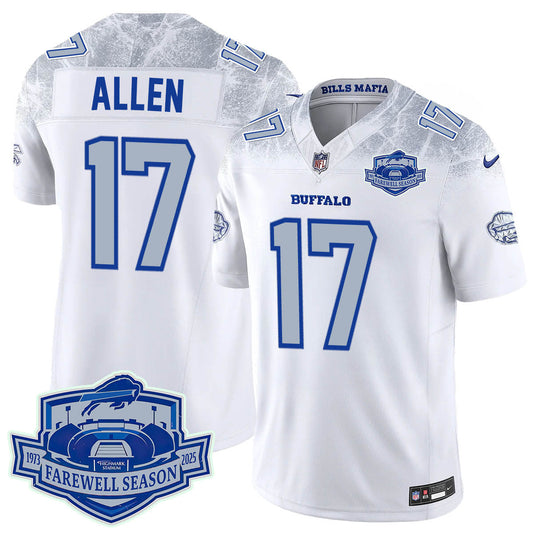 Buffalo Bills 2025 Jersey All Stitched - Farewell to Highmark Stadium